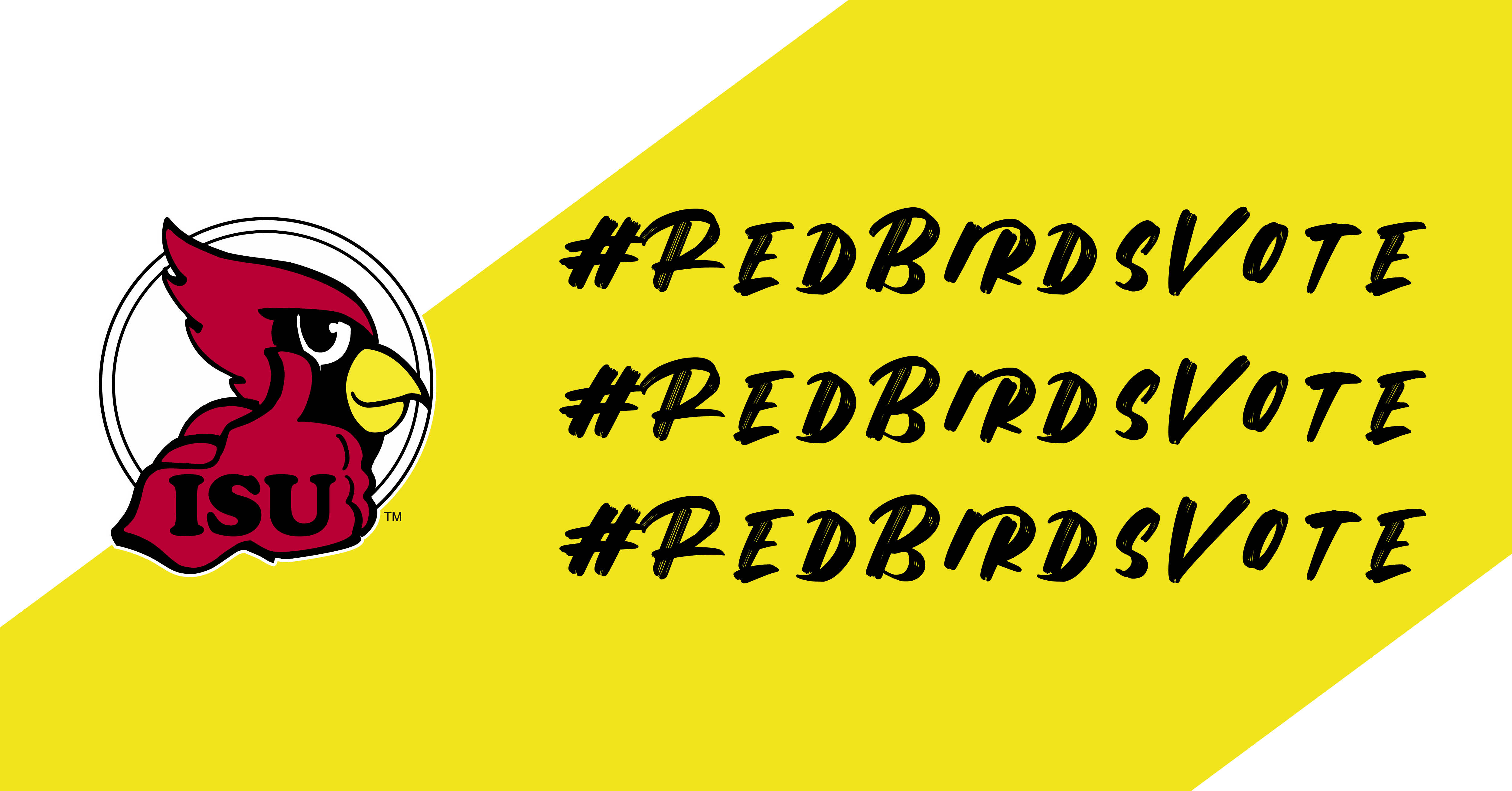 yellow stripe with redbirds vote