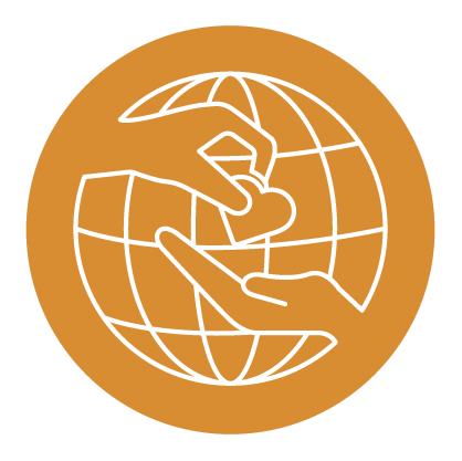 icon representing philanthropy and fundraising