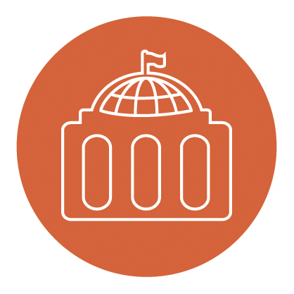 icon representing political engagement