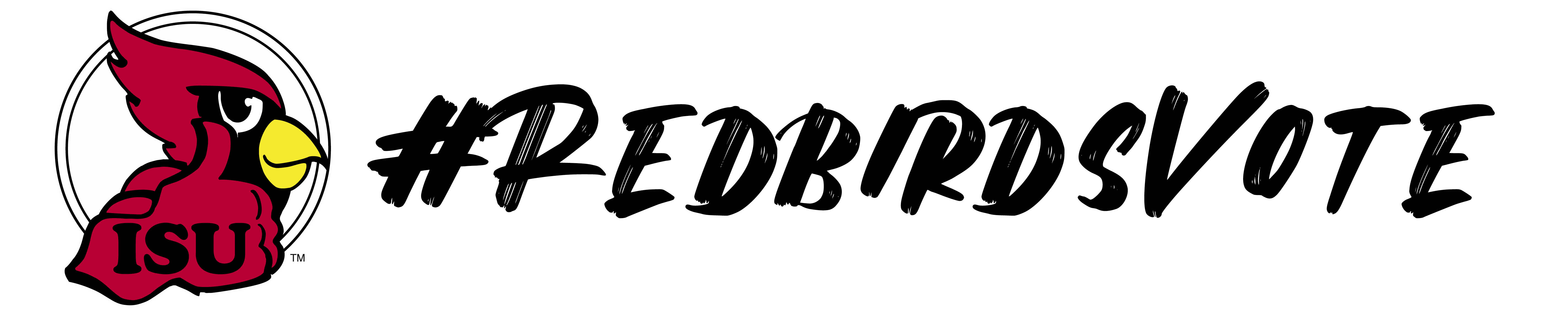 Reggie Redbird retro logo